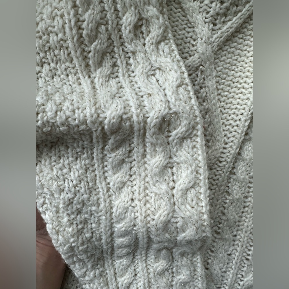 Target Cream Cable Knit Sweater - Picture 3 of 4